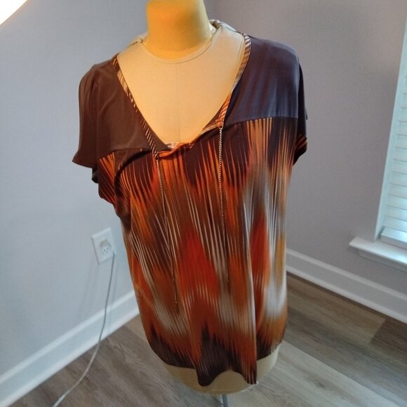 Cato Tops - Cato 18/20 Earth tone Tunic